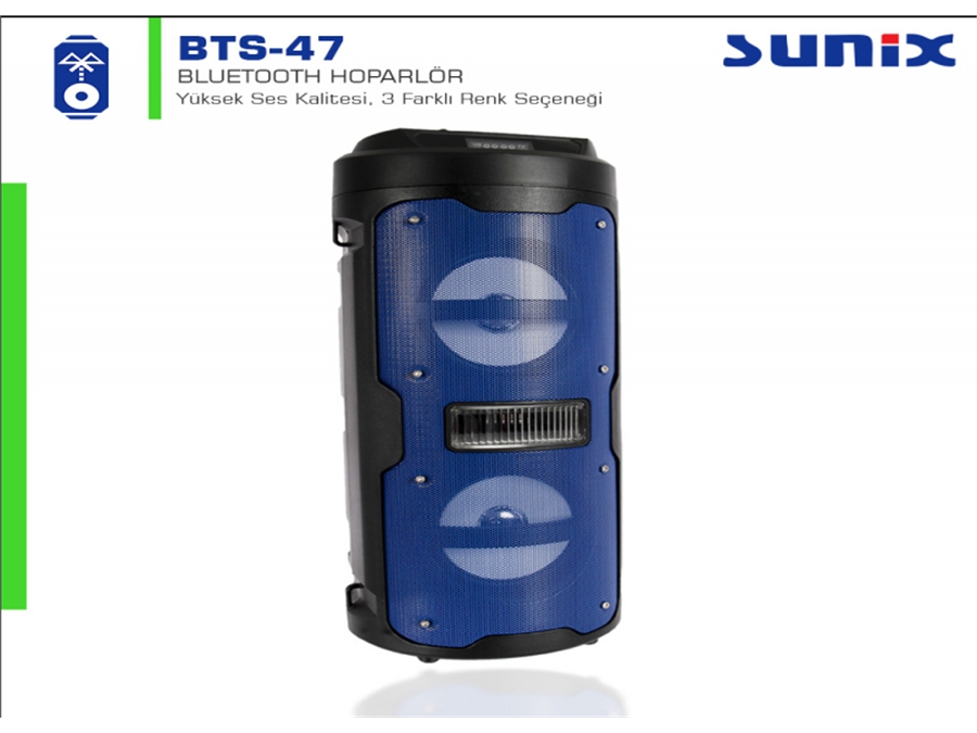 Sunix BTS-47 Bluetooth Hoparlör - Satpa