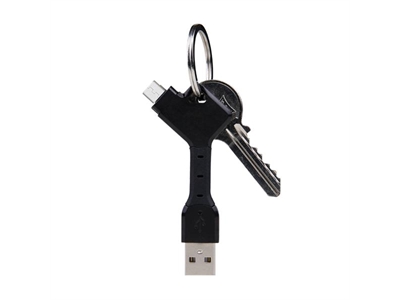 ttec ChargeKey Micro USB Kablo Siyah - 8694470584263