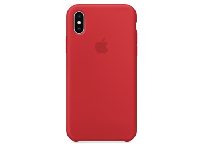 Apple iPhone X Silikon Kılıf / Kırmızı / MQT52ZM/A - 190198522719