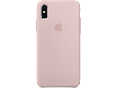 Apple iPhone X Silikon Kılıf / Kum Pembe / MQT62ZM/A - 190198522733