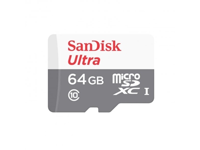 SanDisk Ultra® 64GB 80MB/s microSDHC™/microSDXC™ UHS-I Hafıza Kartı SDSQUNS-064G-GN3MN - 619659161927