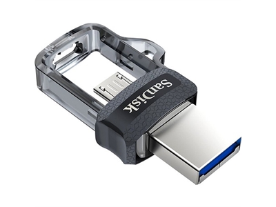 Sandisk Dual Drive 32GB M3.0 USB Flash Bellek SDDD3-016G-G46 - 619659149598