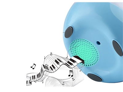 Mikado MD-P15BT Mavi TF Kart Destekli Çiçek Saksı Akıllı Dokun Bluetooth Speaker - 8680096052576