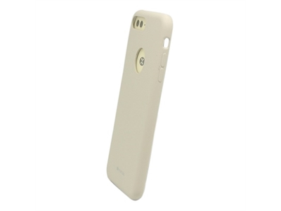 Vorson VC-005 iPhone 7 Plus Rubber Silikon Taş Renkli Metal Plakalı Kılıf - 6956820509510