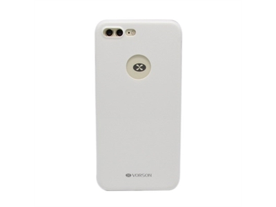 Vorson iPhone 7 Plus Parlak 0.3mm PP Beyaz Kılıf - 6956820508346