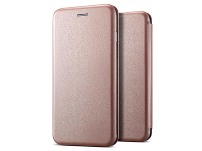 X-Style Samsung Galaxy A3 2017 Kapaklı Kılıf / Rose Gold - 9813764289564