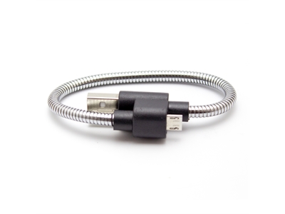 X-Style Micro USB Metal Bileklik Data ve Şarj Kablo - 9813764290713