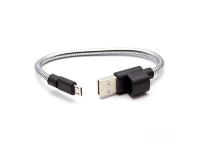 X-Style Micro USB Metal Bileklik Data ve Şarj Kablo - 9813764290713