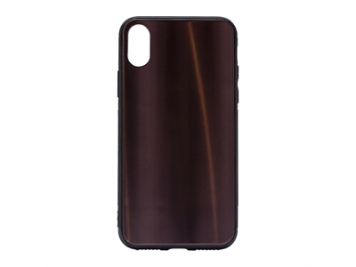 X-Style Apple iPhone X Metal Pembe Kapak - 9813764305844