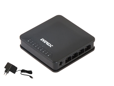 Everest ESW08B 8 Port 10/100Mbps Ethernet Switch Hub - 8680096036156