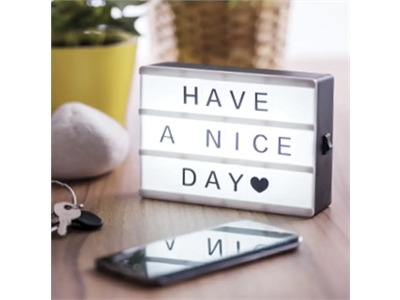Petrix A6 Işıklı Harfli Dekoratif Led Pano Lightbox Kişiye Özel - 8696291178782
