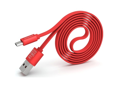 Pineng PN-303 Micro USB Kırmızı Kablo - 6952202280862