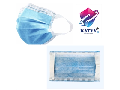 Katyy 3 Katlı Yumuşak Elastik Kulaklı Cerrahi Maske / 50'li Paket - 8683036294012