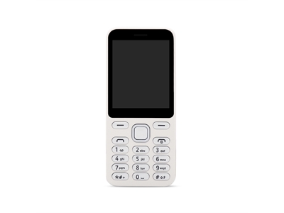 Luxus E71 Beyaz Tuşlu Cep Telefonu - STPE71WHITE