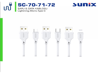 Sunix SC-70 Micro USB Kablo