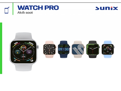 Sunix Watch Pro Akıllı Saat 44mm - 8699261136799