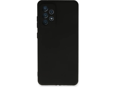 C-Power Samsung Galaxy A52 Siyah Silikon Kılıf