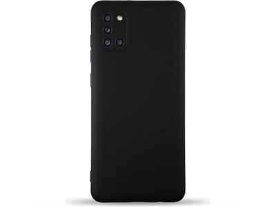 C-Power Samsung Galaxy A31 Siyah Silikon Kılıf