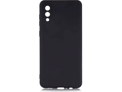 C-Power Samsung Galaxy A02/M02 Siyah Silikon Kılıf