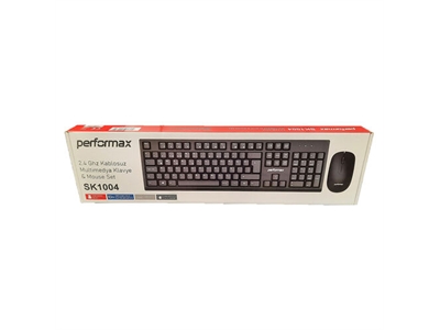 Perfomax Sk1004 Kablosuz Klavye Mouse Set (Pil dahil) - 8690223112349
