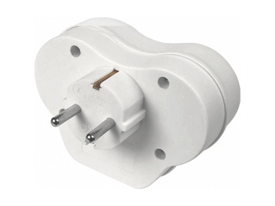 Viko İkili Topraklı ve USB Çıkışlı Fiş Priz (1.1 Amper) - Beyaz - 8681224129122