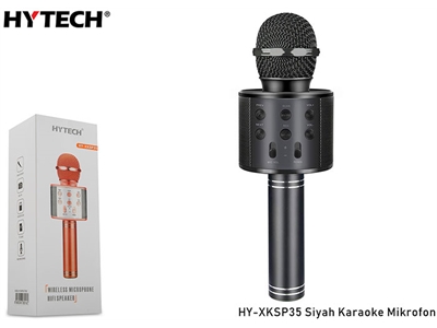 Hytech HY-XKSP35 Siyah Karaoke Mikrofon - 8680096082153