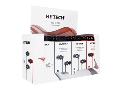 Hytech HY-XK19 20'li Set 4 Kırmızı + 4 Mavi 6 Beyaz + 6 Gri Mikrofonlu Kulaklık