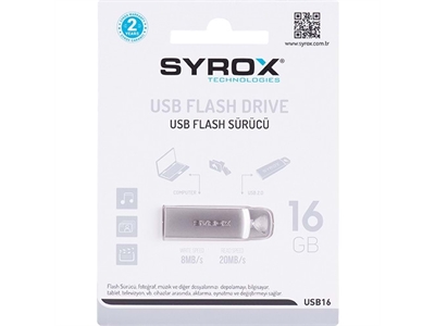 SYROX USB FLASH BELLEK 16 GB