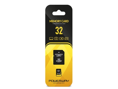 Powerway 32 GB MicroSDHC Hafıza Kartı ve Kart Okuyucu - 8699931320978