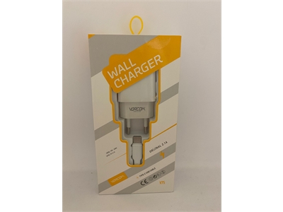 Vorcom V75 2.1A Type-c USB Şarj Aleti Seti - 8699931327724