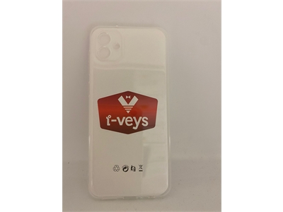 I-Veys Samsung A04 Silikon Şeffaf Kılıf 