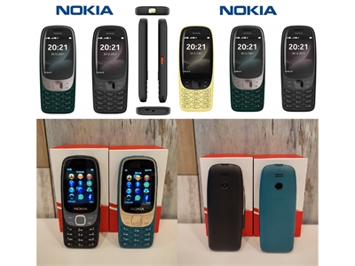 NOKİA 6303C KAMERALI TUŞLU TELEFON GREEN - NOKİA 6303C