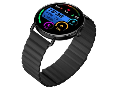 Soultech EON Plus SW005S Akıllı Saat 1.43” AMOLED Ekran IP68 Siyah+Gri Kordon Hediyeli - 8681000020339