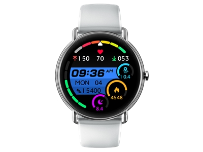 Soultech Soulfit SW003G Akıllı Saat 1.43" AMOLED Ekran IP68 Gümüş