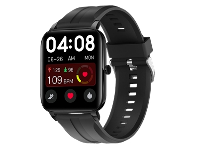 Soultech EON SW004S Akıllı Saat 1.83” TFT Ekran IP68 Siyah+Gri Kordon Hediyeli - 8681000020315