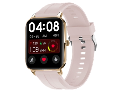Soultech EON SW004R Akıllı Saat 1.83” TFT Ekran IP68 Rose Gold+Krem Kordon Hediyeli