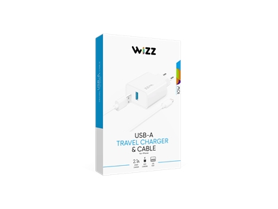Wizz WS201I 2.1 A Şarj Cihazı+Lightning Data Kablo - 8681000019630