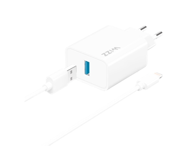 Wizz WS301B-I 3.0A iPhone Hızlı Seyahat Şarjı