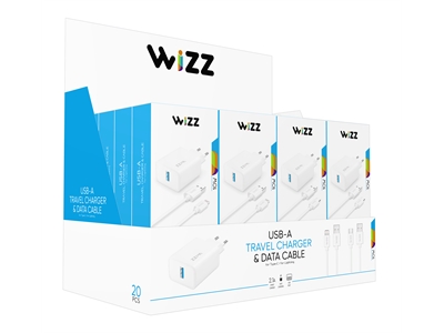 Wizz WS201X 20'li Standlı Paket (WS201I - WS201C) - Paket İçeriği : 10 adet iPhone + 10 Adet Type-C
